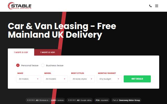 Montra da Car & Van Leasing, Business & Personal Deals
