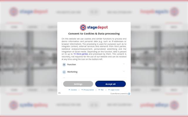 stagedepot.co.uk storefront