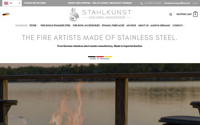 Stahlkunst storefront
