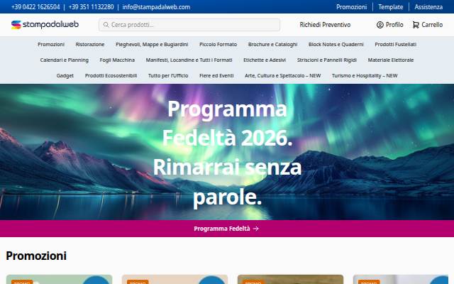 Stampa Dal Web storefront