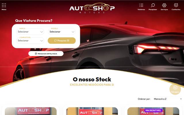 Auto Shop storefront