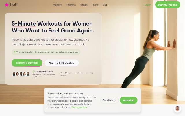 Vitrine de StarFit