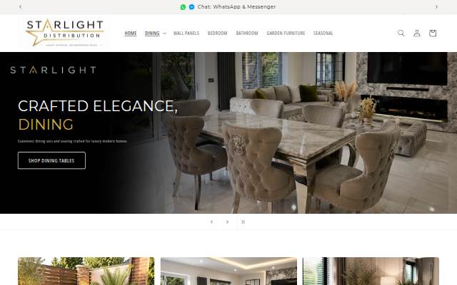 Starlight Distribution storefront