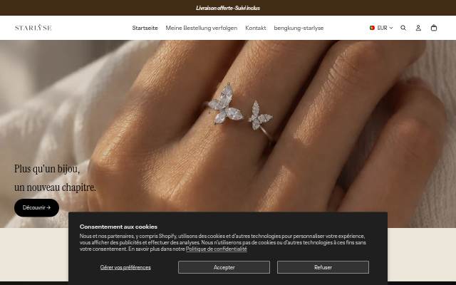 STARLYSE storefront