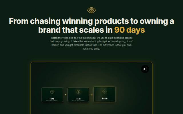 Visionary Ecom storefront