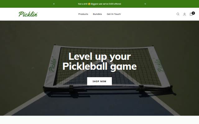 Picklin™ storefront