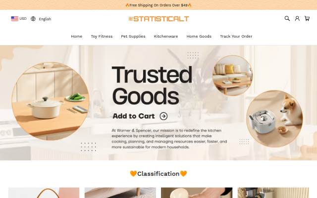 STATISTICALT storefront