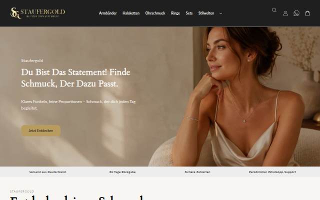 Staufergold storefront