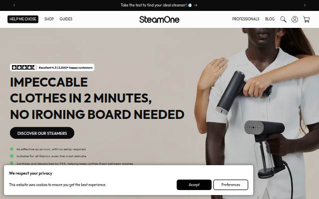 SteamOne storefront