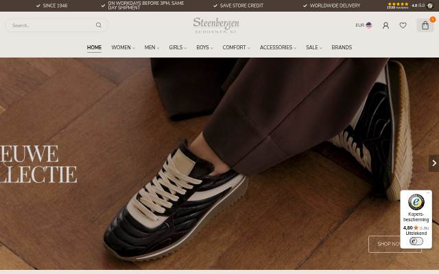 Steenbergen Schoenen storefront