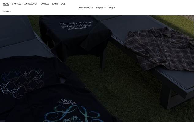 Stellar Ropa storefront
