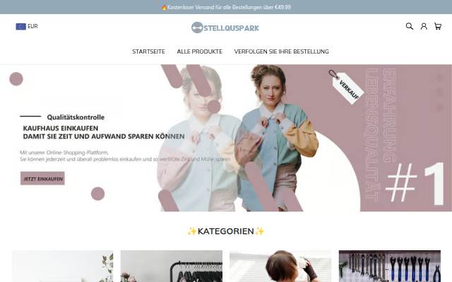 STELLQUSPARK storefront