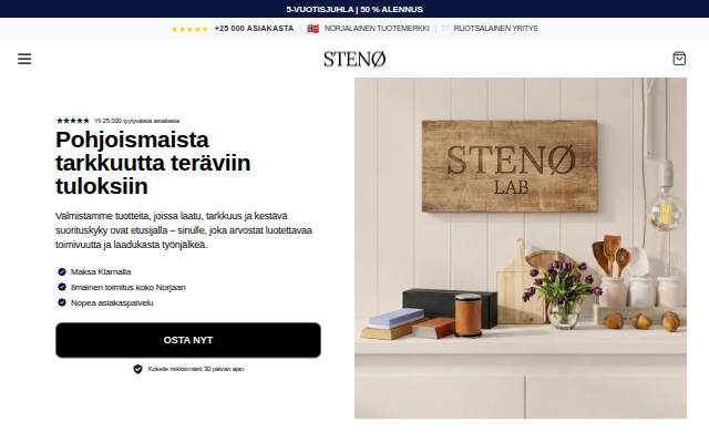 STENØ LAB - 🇫🇮 storefront