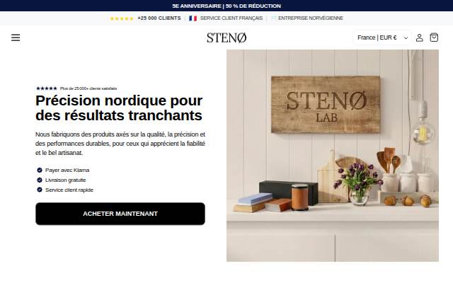 STENØLAB - 🇫🇷 storefront