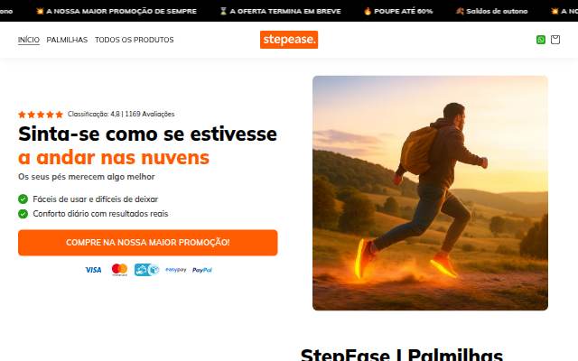 stepease.eu storefront