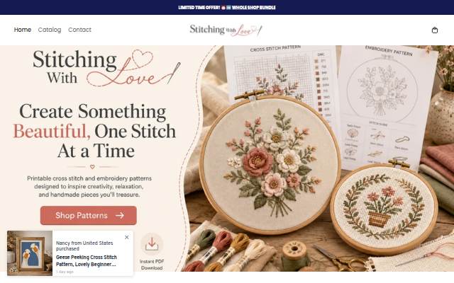 Montra da Stitching With Love