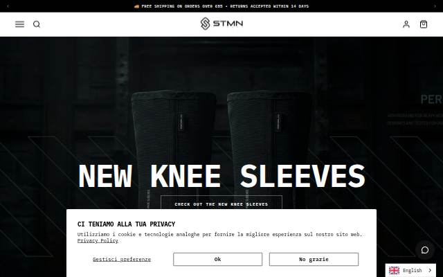 STMN Fitness storefront