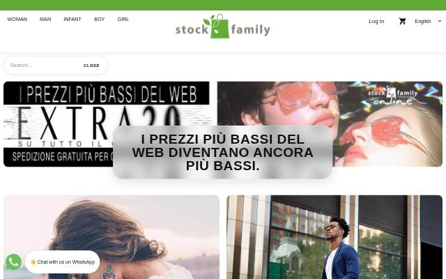 Montra da Stock Family Outlet