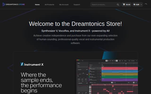 Dreamtonics Store storefront