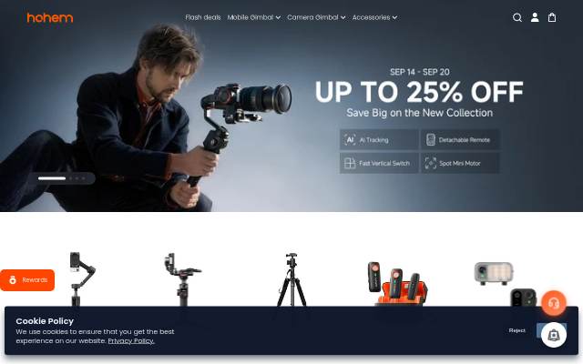 Hohem Official Store storefront