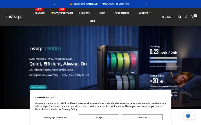 Inslogic 3D Store storefront