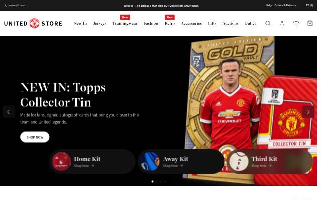 Manchester United Store storefront