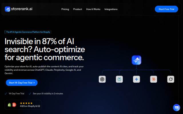 StoreRank.ai storefront