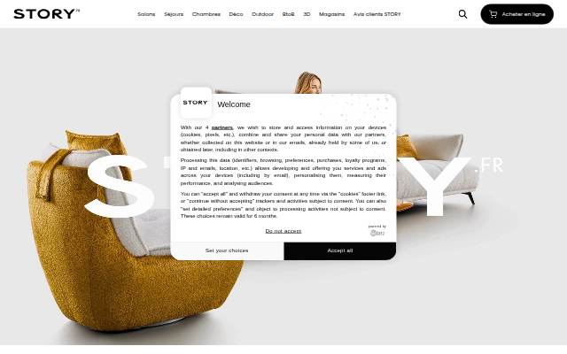 Story storefront