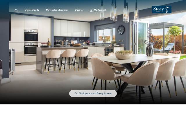 Story Homes storefront