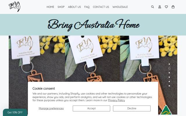 Straya Art storefront