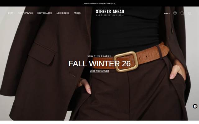 Vitrine de StreetsAheadInc