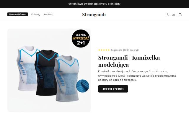 Strongandi storefront