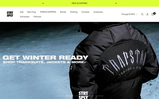STRT SPLY storefront