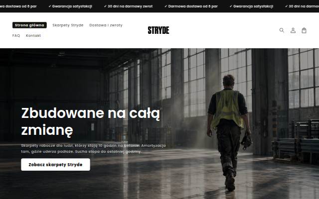 stryde storefront