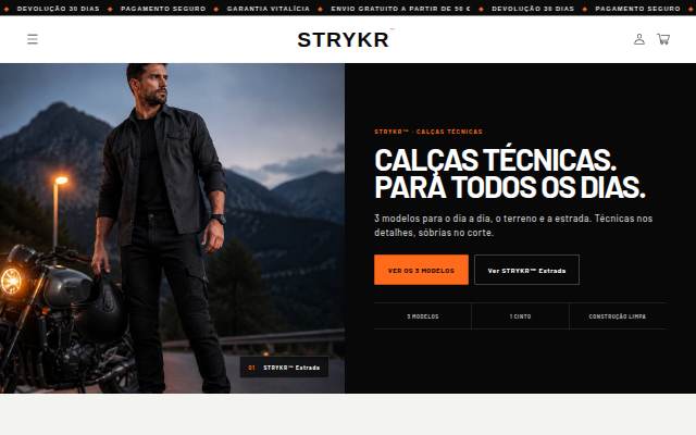 Strykr storefront