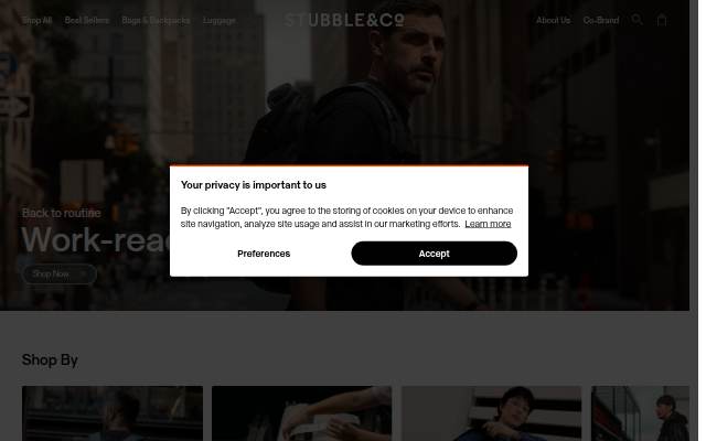 Stubble &amp; Co storefront