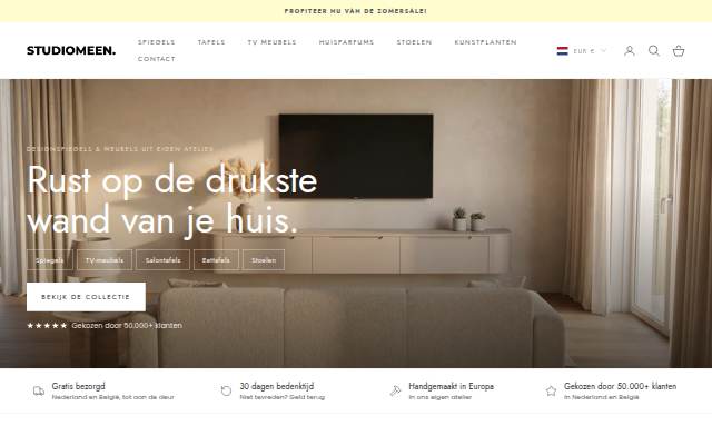Studiomeen.nl storefront