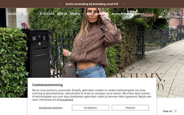 Studio Verite storefront