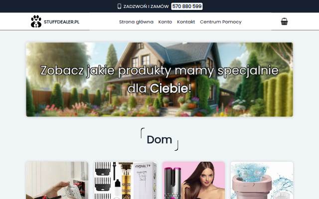 STUFFDEALER.PL storefront