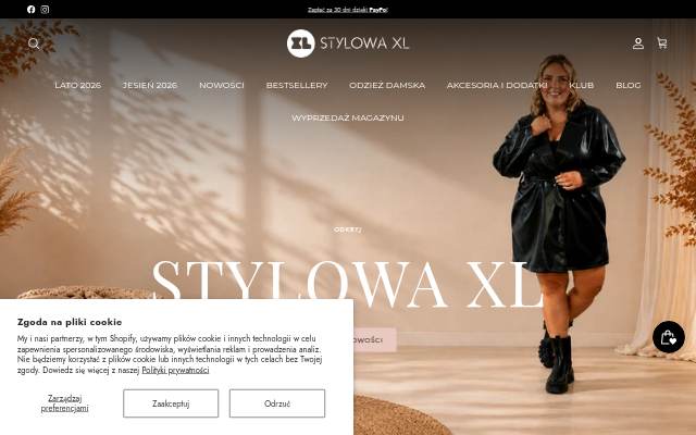 Stylowa XL storefront