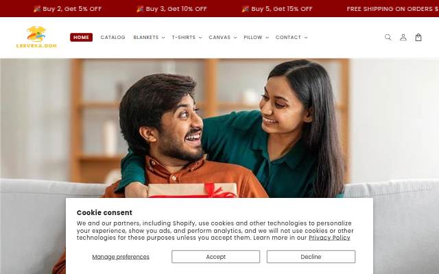 LEEVEXA.COM storefront