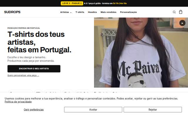 SuDrops storefront