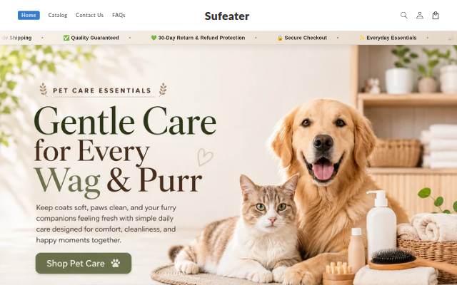 Sufeater storefront