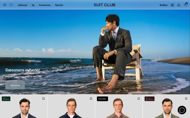SUIT CLUB storefront