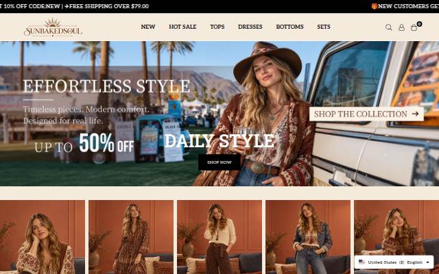SunbakedSoul storefront