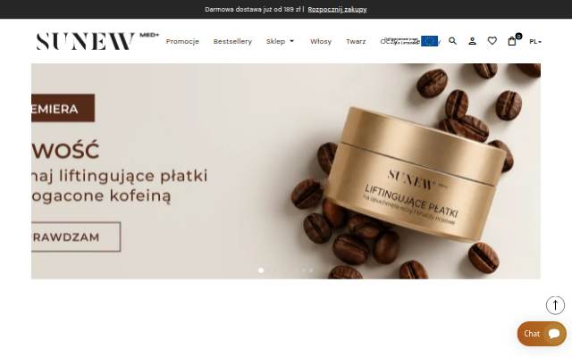 SunewMed+ storefront