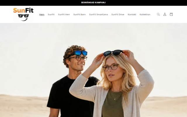 SunFit storefront