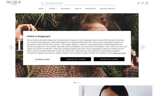 SunglassUp | The art of Luxury storefront