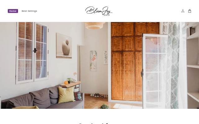 BloomJoyCare storefront