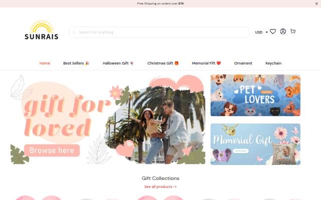 sun-rais storefront